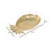 Pineapple Shape Aluminium Platter